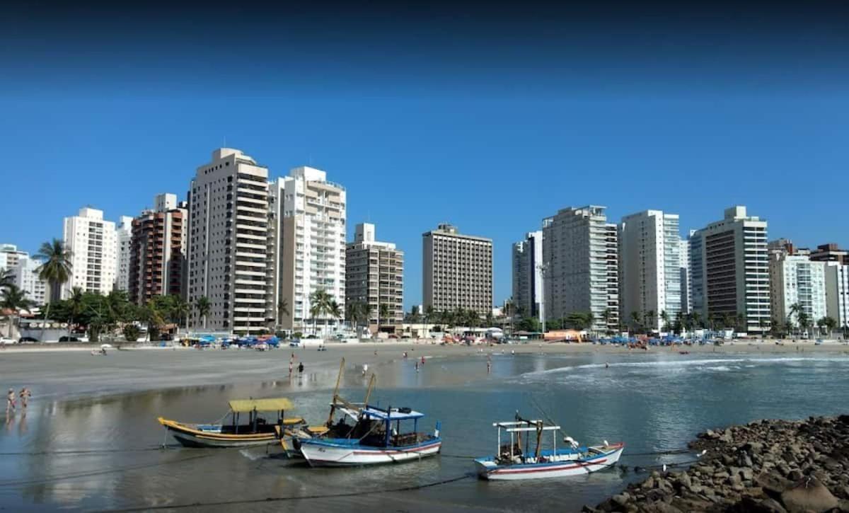 Apto Com Garagem E Lavanderia Em Frente A Praia 瓜鲁雅 外观 照片